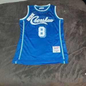 Blue Kids Crenshaw Jersey Tank Top